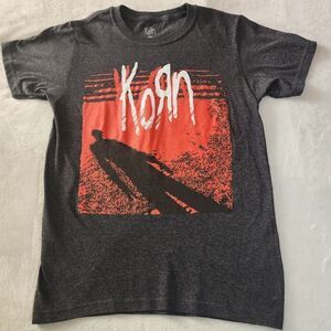 Korn Shadow Man Gray Tshirt With Graphics Size Small New